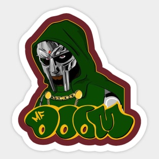 Mf Doom! Sticker